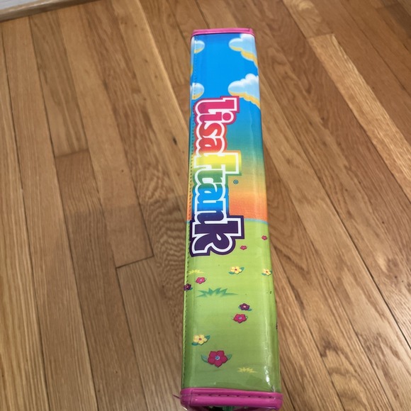 Lisa Frank Rainbow Chaser Lollipop Horses 3-Ring Zipper Binder - Picture 4 of 16